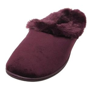 NWT Charter Club Velour Clog Scuff Slipper